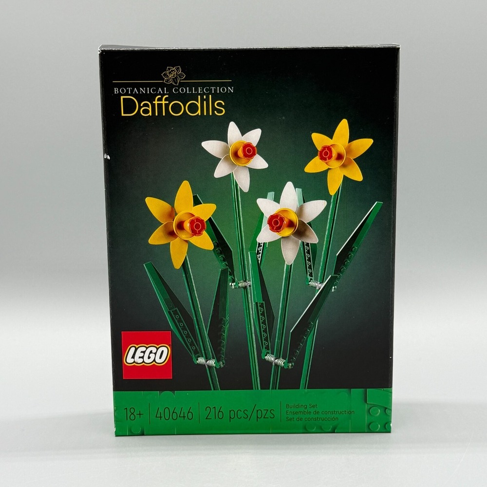 Lego #40646 Daffodils Botanical Collection Flowers Brand New Factory Sealed